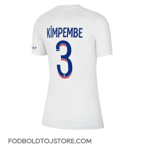 Paris Saint-Germain Presnel Kimpembe #3 Tredjetrøje Dame 2022-23 Kortærmet